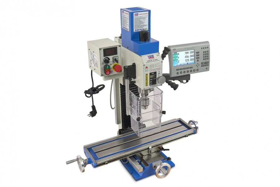 HBM BF 25 Freesmachine Grote Tafel Met 3 Assig LCD Digitaal Uitleessysteem 7 HBM BF 25 Freesmachine Grote Tafel Met 3 Assig LCD Digitaal Uitleessysteem - Afbeelding 7