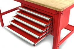 HBM 155 Cm Professionele Werkbank Met 5 Laden En Houten Werkblad, ROOD -Hyunda Hulpmiddel Winkel hbm 612.jpg 1200x600 f6cedebc88