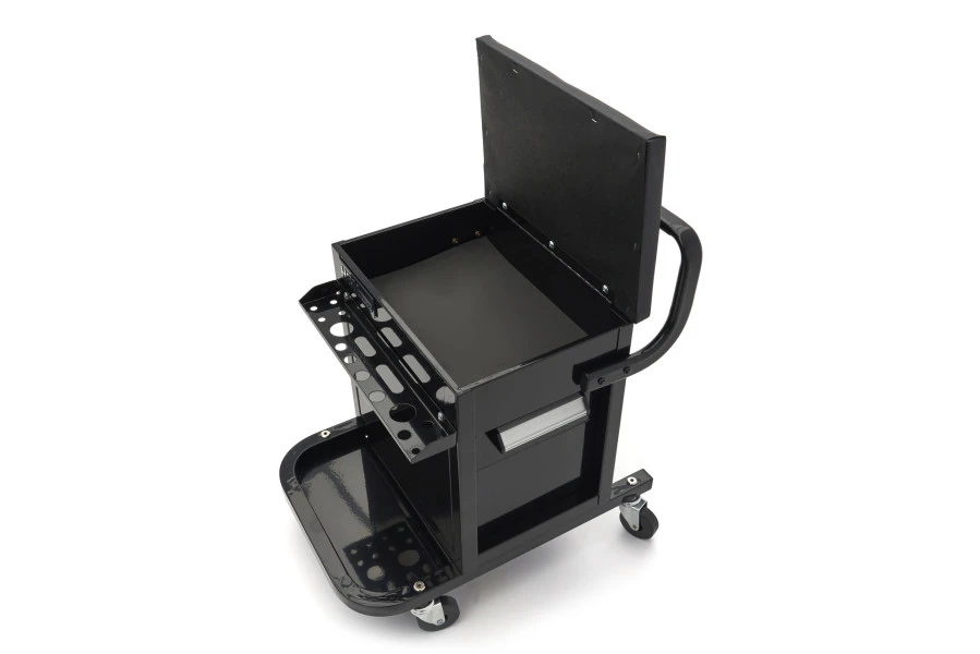 HBM Professionele Verrijdbare Garagestoel, Garagekruk Met 2 Laden 6 HBM Professionele Verrijdbare Garagestoel, Garagekruk Met 2 Laden - Afbeelding 6