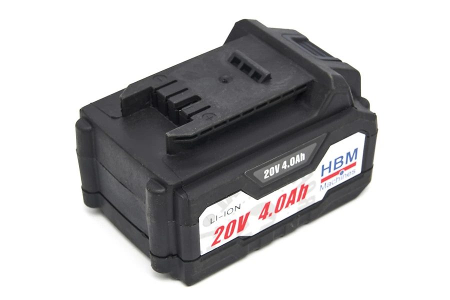 HBM 20 Volt 4,0AH Accu Voor HBM Artikelnummer 11132, 11133, 11134 1 HBM 20 Volt 4,0AH Accu Voor HBM Artikelnummer 11132, 11133, 11134