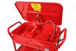 HBM 90 Liter Verrijdbare Ontvetterbak Met Pomp