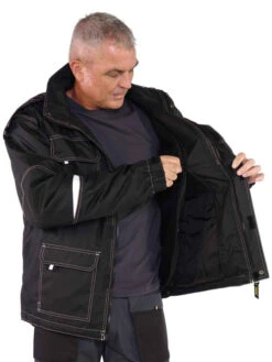Caton Werkjas Zwart -Hyunda Hulpmiddel Winkel storvik werkjas parka zwart caton detail.jpg 1200x600 8cfb0ebc88
