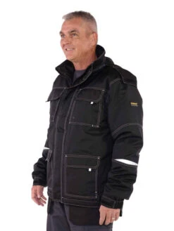 Caton Werkjas Zwart -Hyunda Hulpmiddel Winkel storvik werkjas parka zwart caton links.jpg 1200x600 28827ebc88