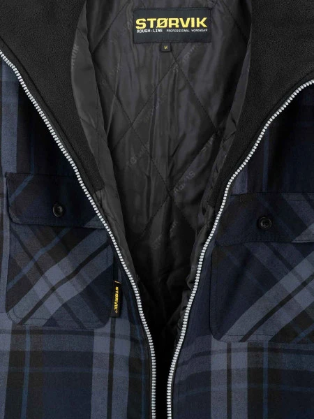 Storvik Vancouver Thermo Blouse Katoen Antraciet 9 Storvik Vancouver Thermo Blouse Katoen Antraciet - Afbeelding 9